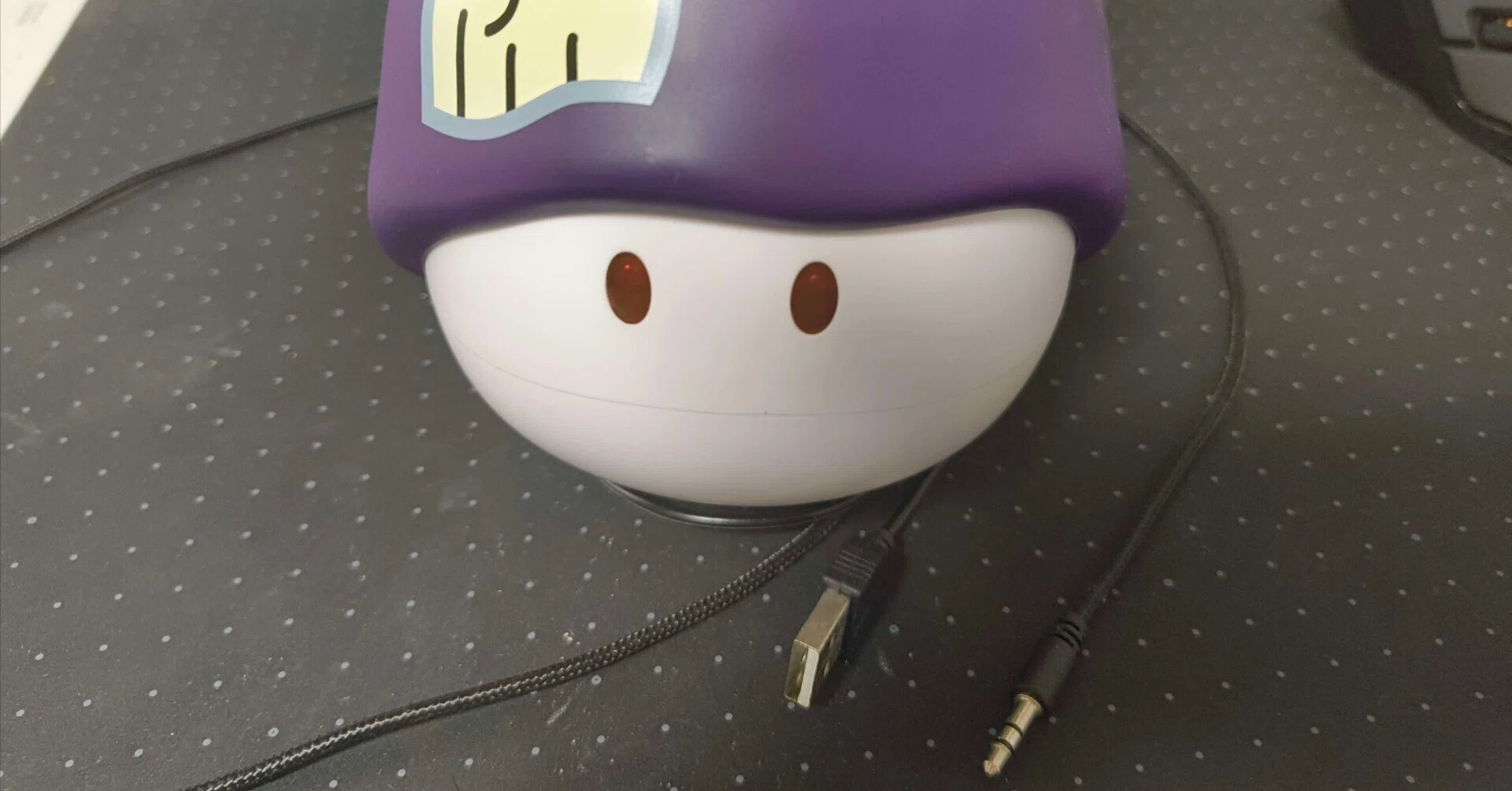 ハロルド　改造 □DIY｜ハロ型スピーカー｜USB電源コード化｜スピーカーユニット交換
