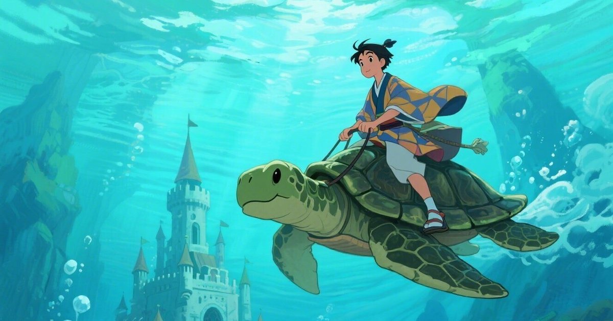 浦島太郎(うらしまたろう)-♪むかしむかし うらしまは-童謡