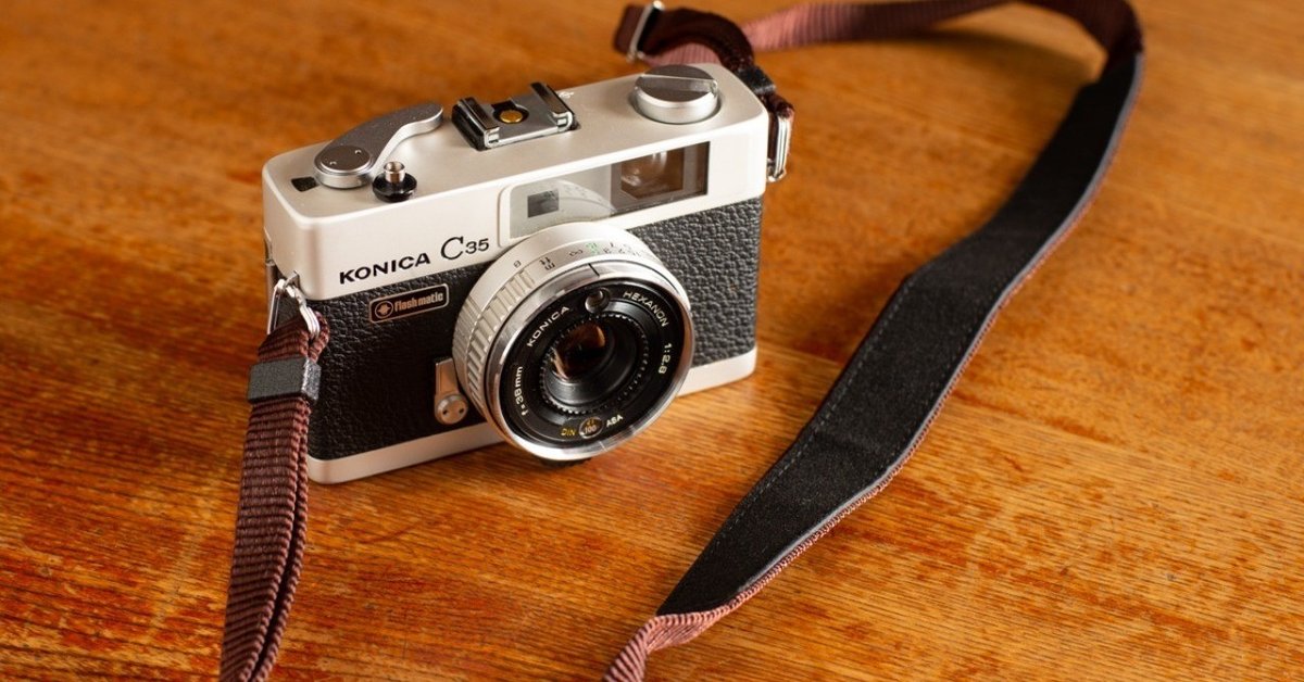 my camera] Konica C35 Flashmatic｜薄明