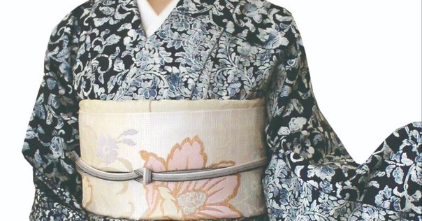 紬　つむぎ　紬屋吉平　限定資料 紬屋吉平製 格子に絣文様琉球絣