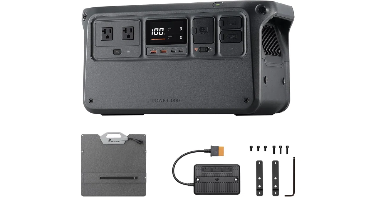 DJI Power 1000 1024Wh ソーラー発電3点セット｜GetGadgetGot