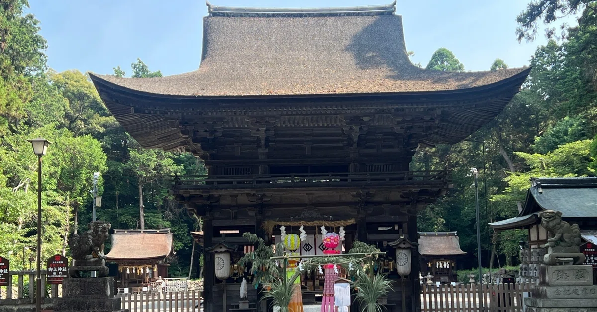 御上神社」滋賀県野洲市・建築さんぽ｜くらし間ゆず｜建築さんぽ関西