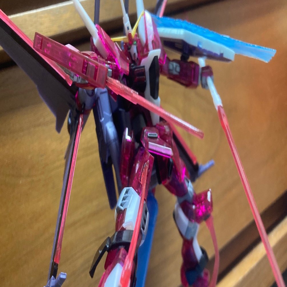 HG インフィニットジャスティスガンダム弐式 [クリアカラー]レビュー