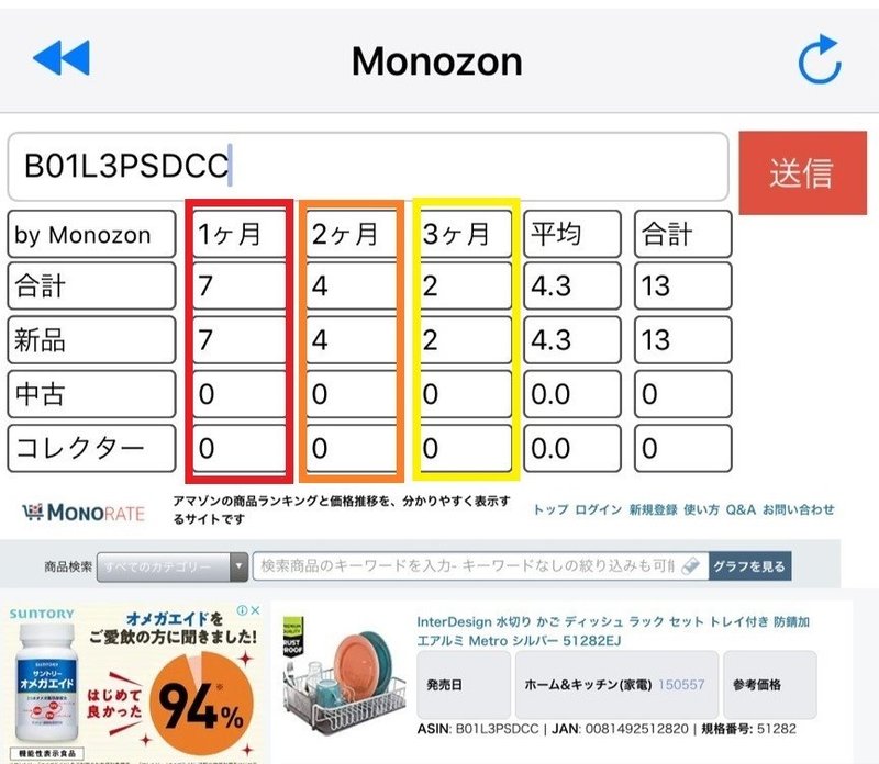 モノレート図１０