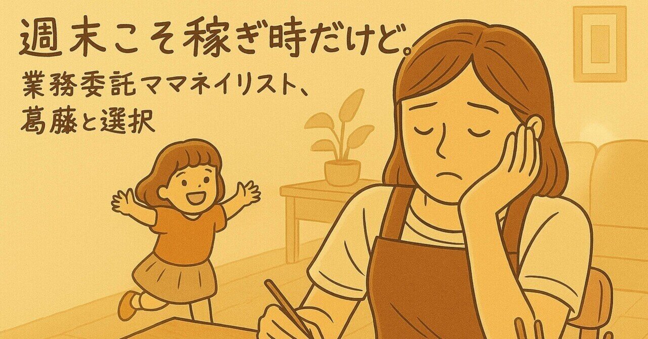 購入前にコメントください。ネイリストママ 専用 週末こそ稼ぎ時”だけど。業務委託ママネイリスト、葛藤と選択