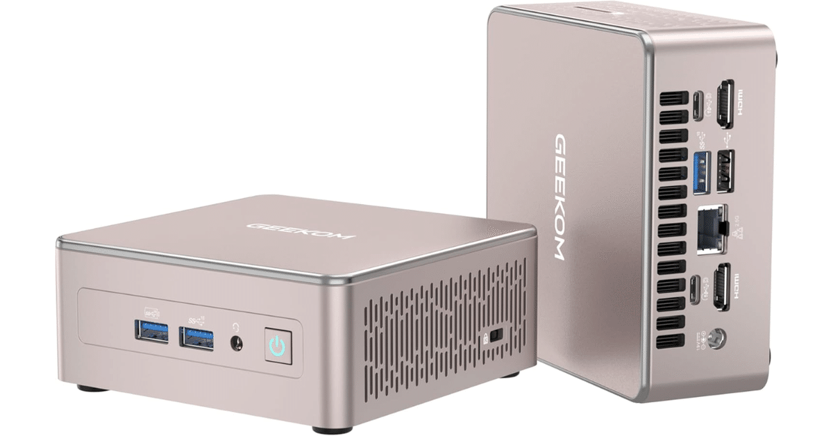 GEEKOM A5 2025 ミニPC Ryzen 5 16GB 512GB｜GetGadgetGot