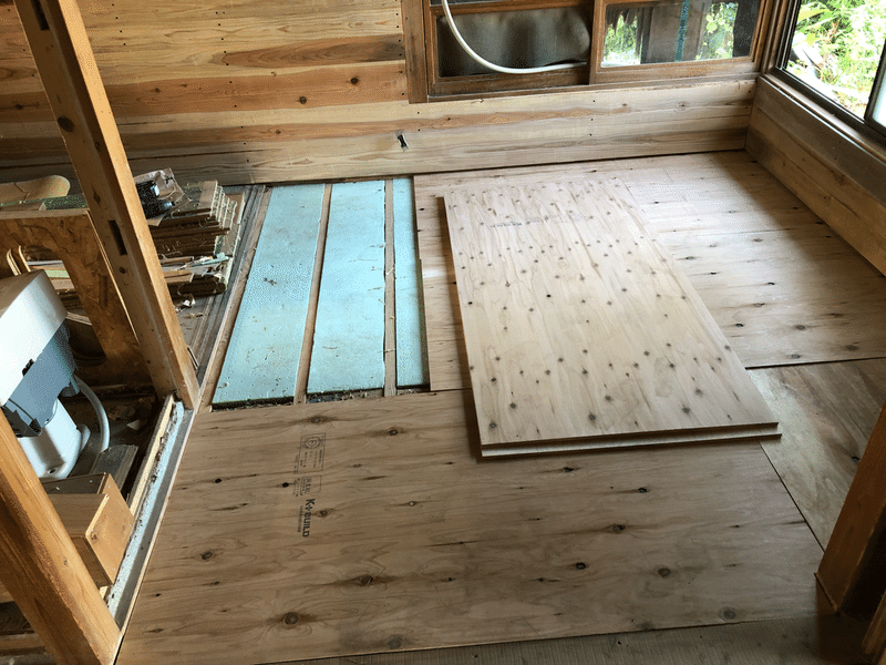 畳からフローリングdiy 4 5畳で3 5万円 前編 下地編 Shinji F Note