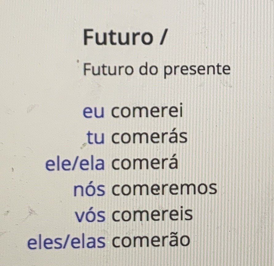 ブラジル生活19日目 語学学校 ポルトガル語は動詞活用の種類が多い 最低限覚えるべき動詞活用とは ブラジル駐在妻の日常 現地生活 Happy Life Note