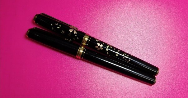 野原工芸　新型シャーペン　兆春塗り　黒金　漆金箔　固定式口金付き 野原工芸 新型シャーペン 兆春塗り 黒金 漆金箔 固定式口金付き