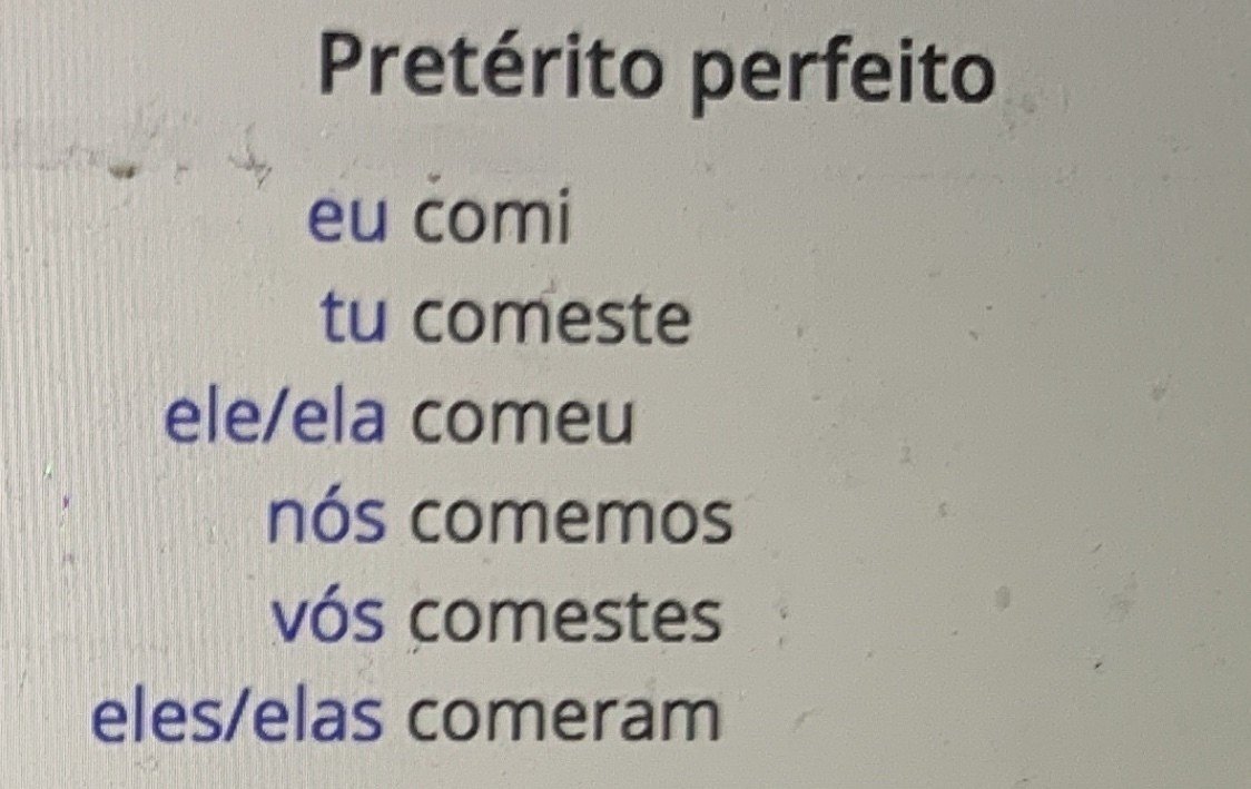 ブラジル生活19日目 語学学校 ポルトガル語は動詞活用の種類が多い 最低限覚えるべき動詞活用とは ブラジル駐在妻の日常 現地生活 Happy Life Note