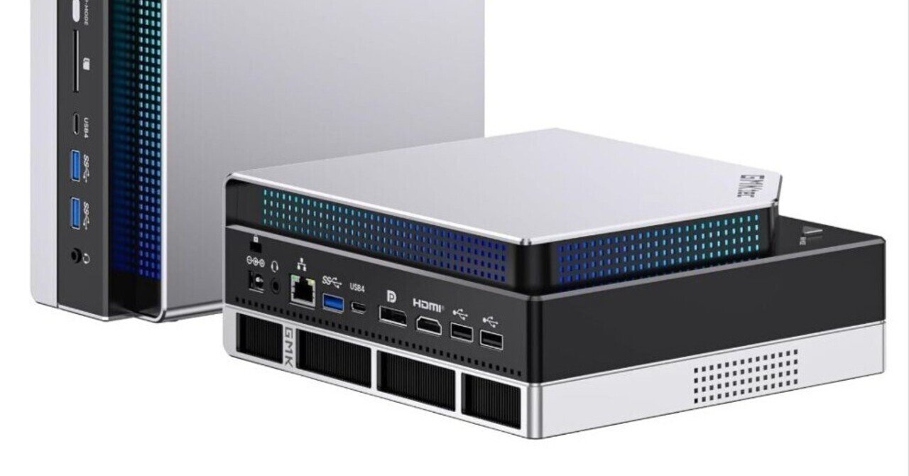 FULLCOUNT setup 最終価格です GMKtec EVO-X2、Ryzen AI Max+ 395を搭載の究極ミニPCがプライムデー
