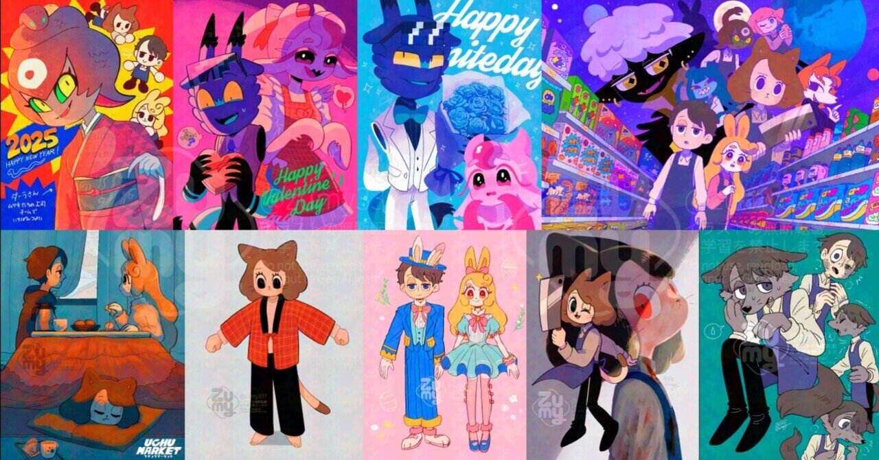 創作活動ふり返り】2025年1月～6月｜Zumy (ズミー)