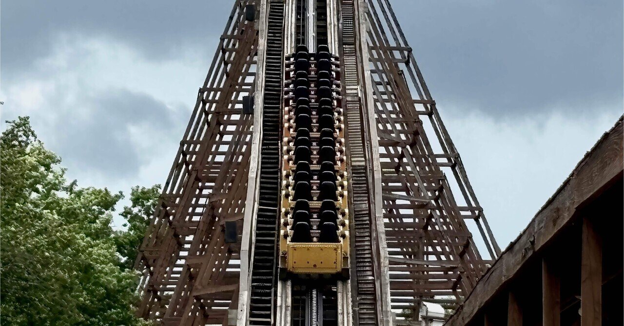 Kings Island】The Beast@乗車レポート｜絶叫ぶらり旅@ゆ-き/U.227