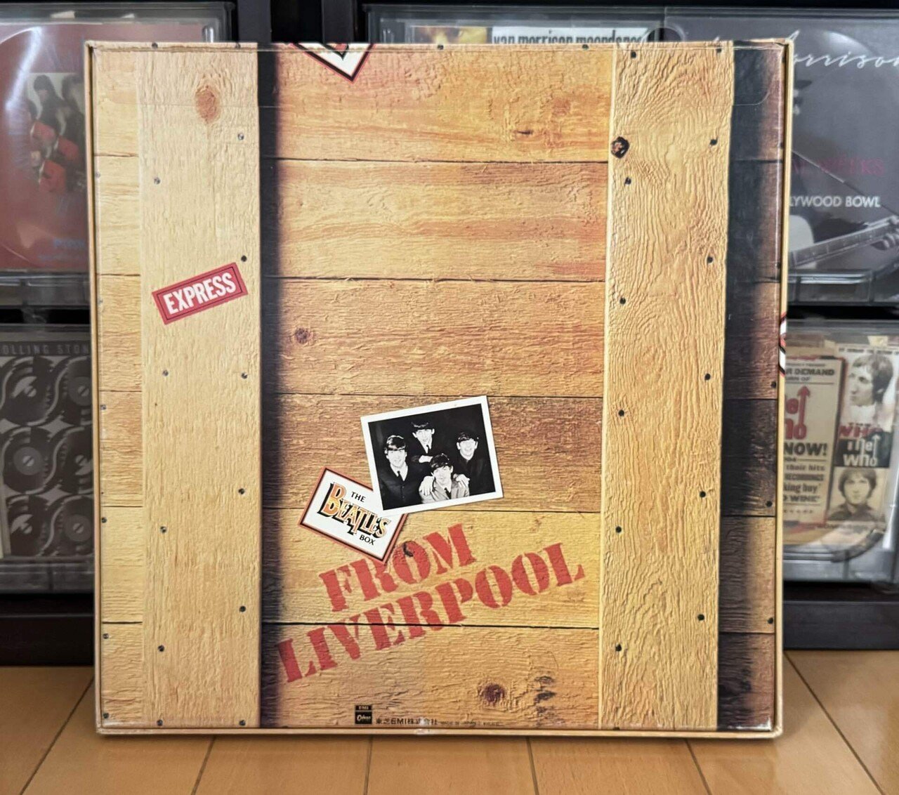【LP8枚】THE BEATLES FROM LIVERPOOL レコードBOX The Beatles ‎– From Liverpool - The Beatles Box - Used Box