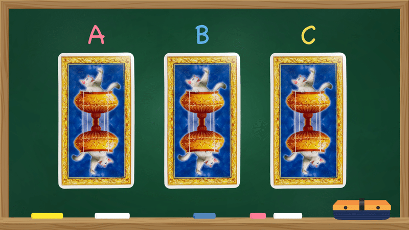 恋愛タロットabc 話した事ないけど好きになってしまいました どうすべき 四つ葉高校占い部 Note