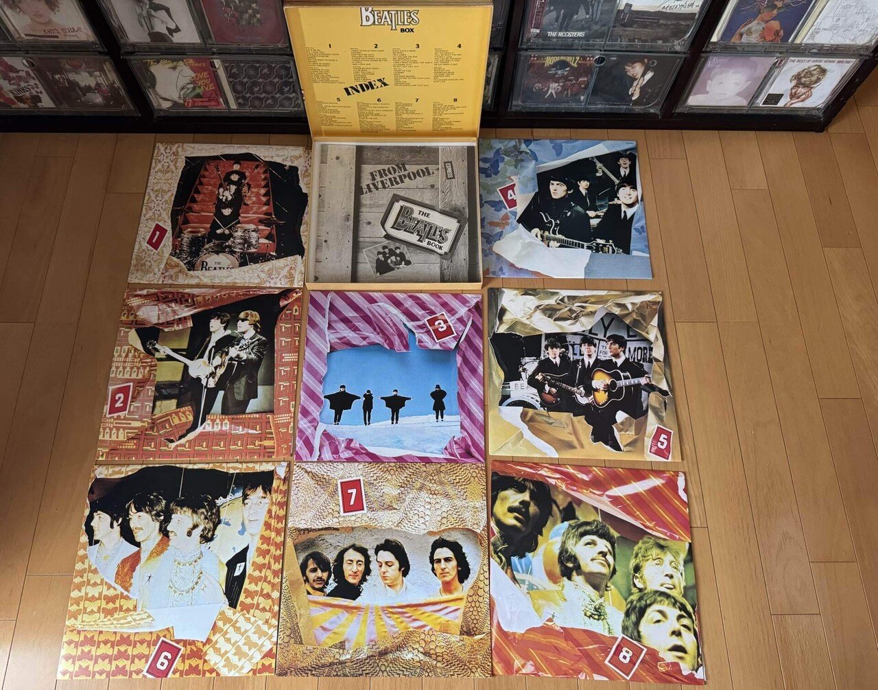 【LP8枚】THE BEATLES FROM LIVERPOOL レコードBOX The Beatles ‎– From Liverpool - The Beatles Box - Used Box