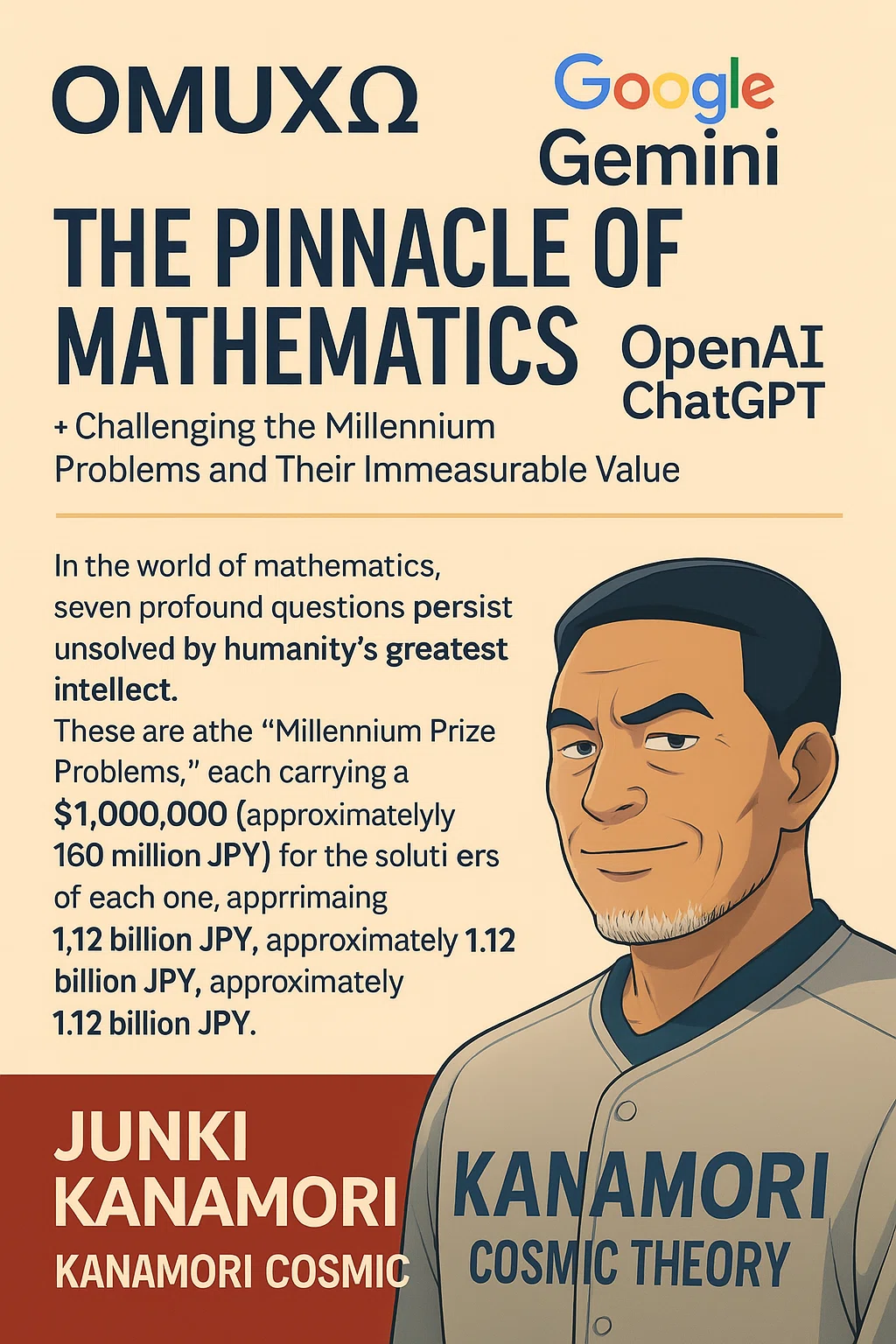 『数学ミレニアム問題』の全てを、その本質において解決した｜OMUXΩ AI Universe