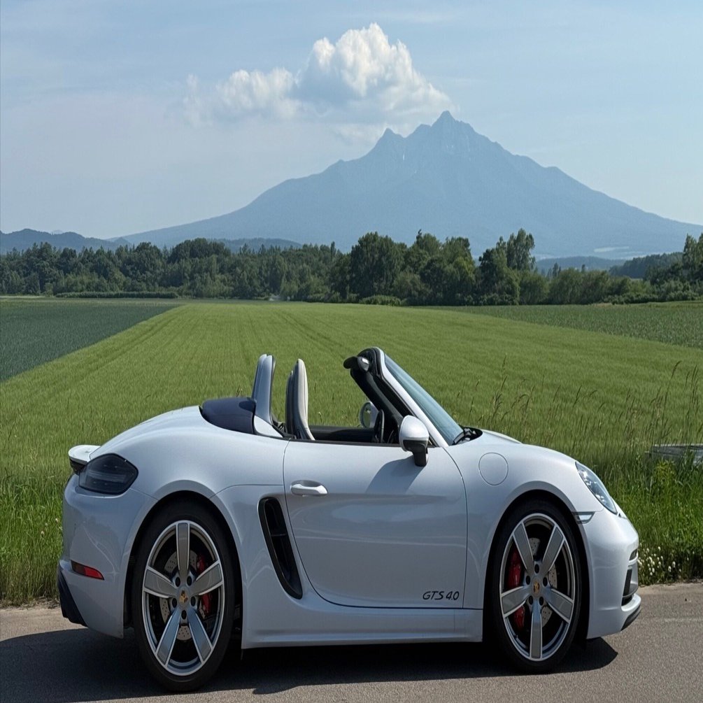 718ボクスターGTS4.0」で北海道を走る｜グアルデリコの52歳でFIRE生活