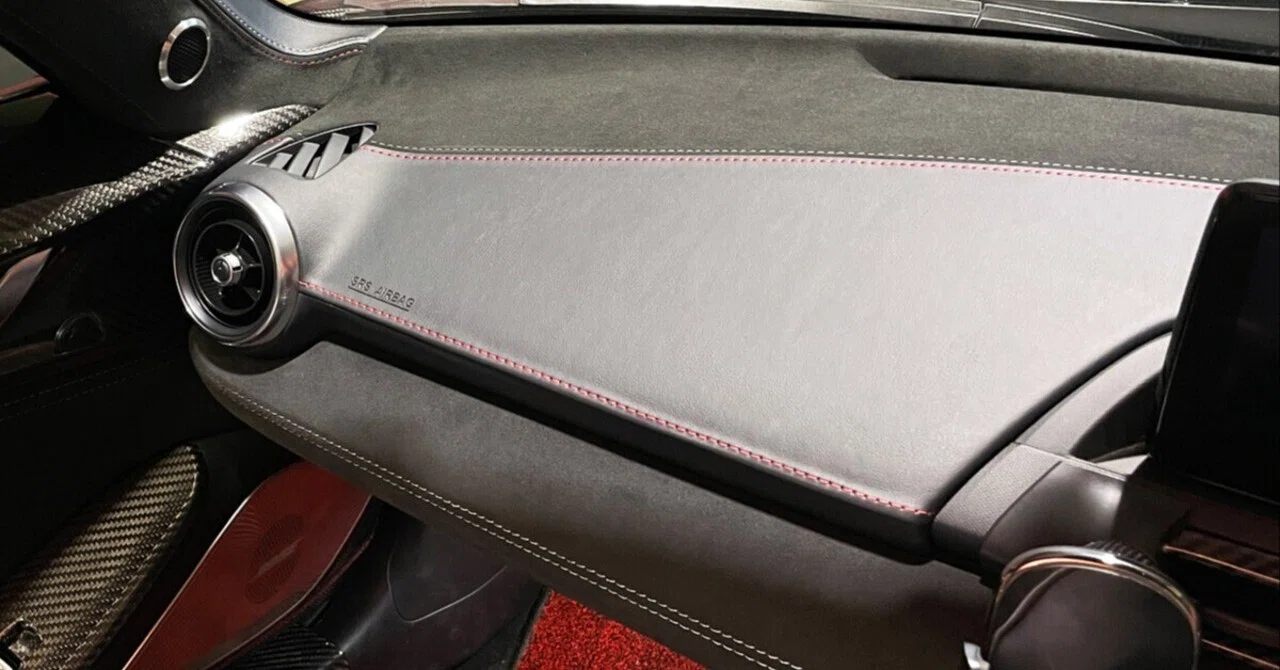 マツダ・ロードスター ダッシュボード よっしゃこいMAZDA！！ロードスター渾身のフルレザーダッシュボード