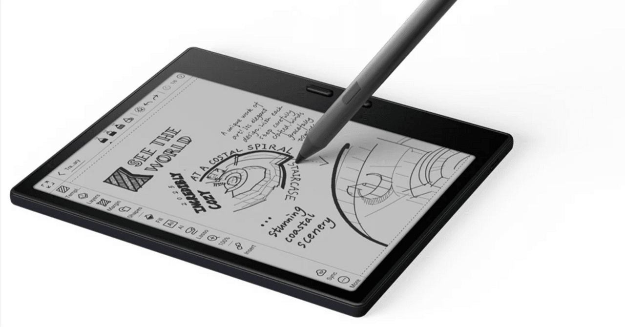 Bigme B7手放してBoox Go7 Gen2（モノクロ）に｜やく