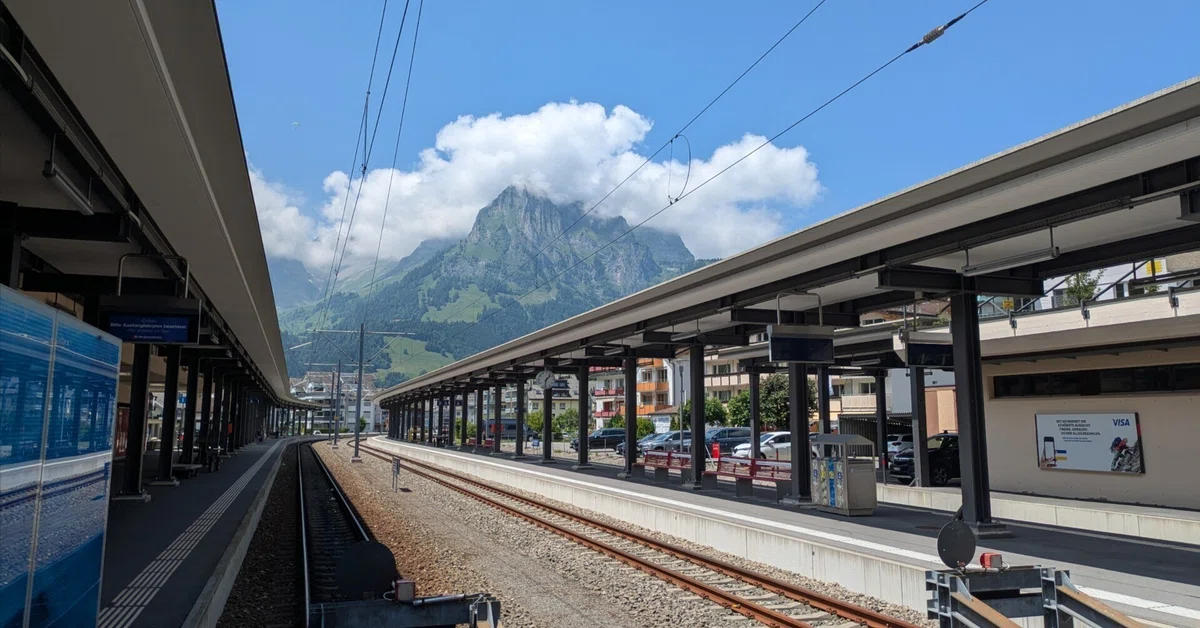 Zentralbahn Travelogue Part 2: Engelberg Station and the Path to the ...