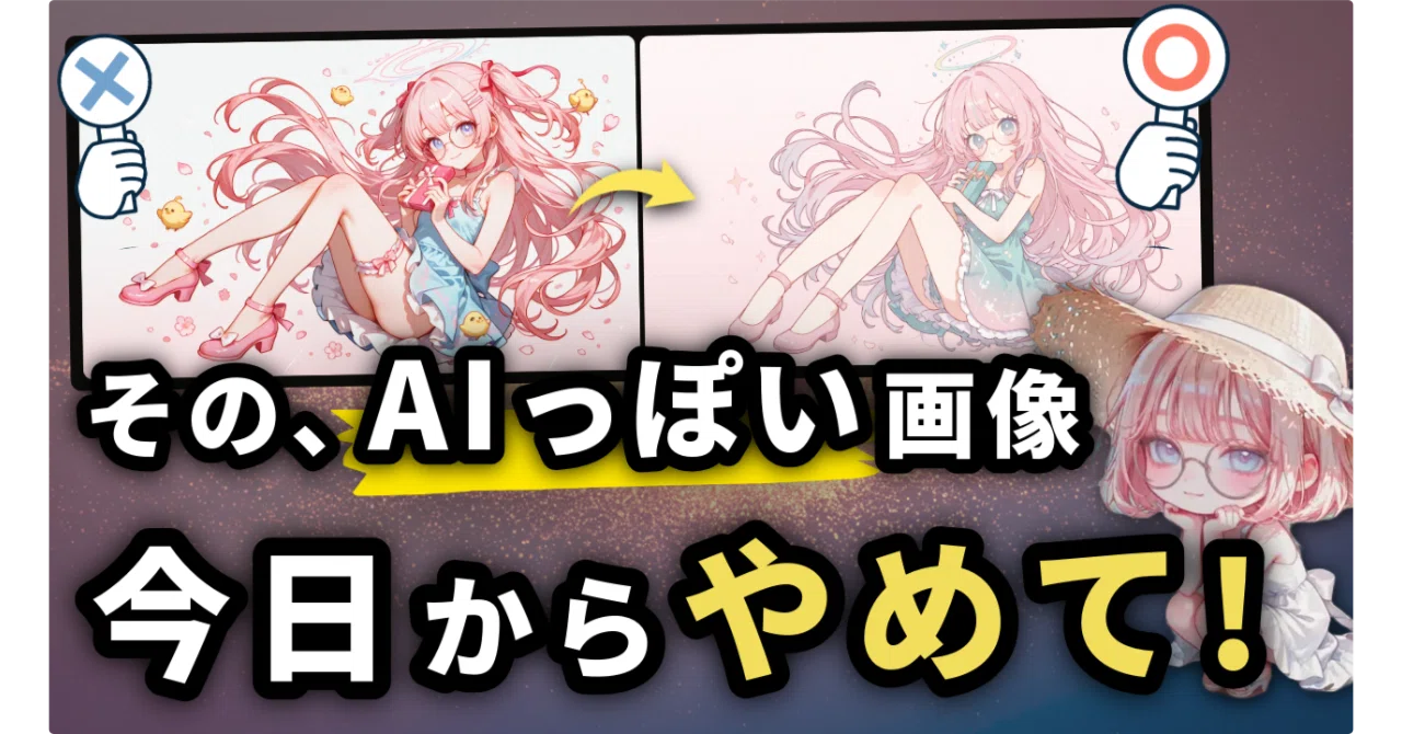 AIっぽくない画像』の作り方を徹底解剖✨AI漫画家、AIイラストレーター