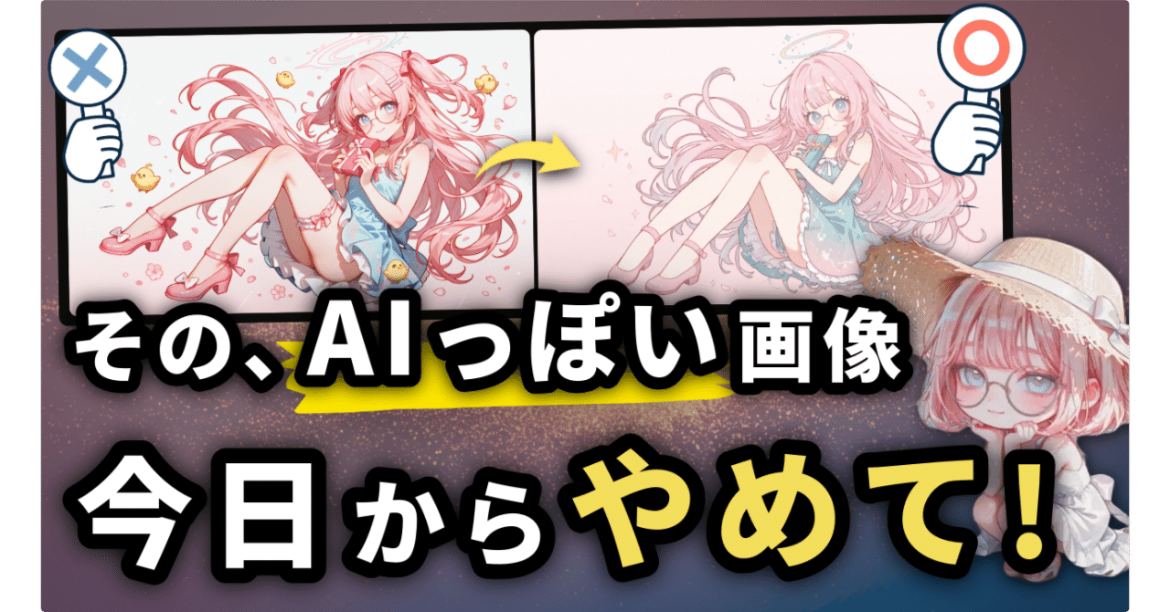 AIっぽくない画像』の作り方を徹底解剖✨AI漫画家、AIイラストレーター