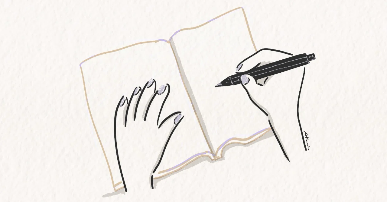 What is that 'writing' for? The reason I keep writing on note.｜まみ