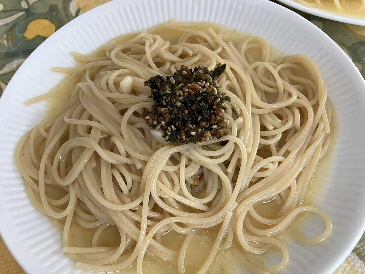 福島と宮城のコラボのペペロンチーノ｜安部忍