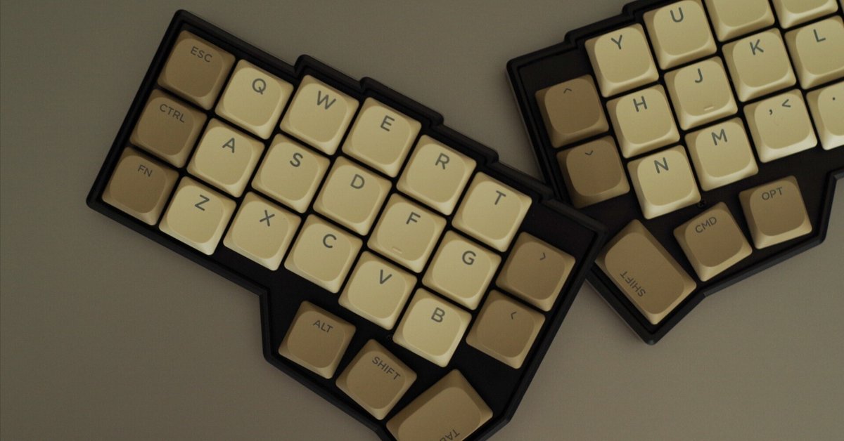 テンティング①】Corne V4 Chocolateを快適に使用するための工夫