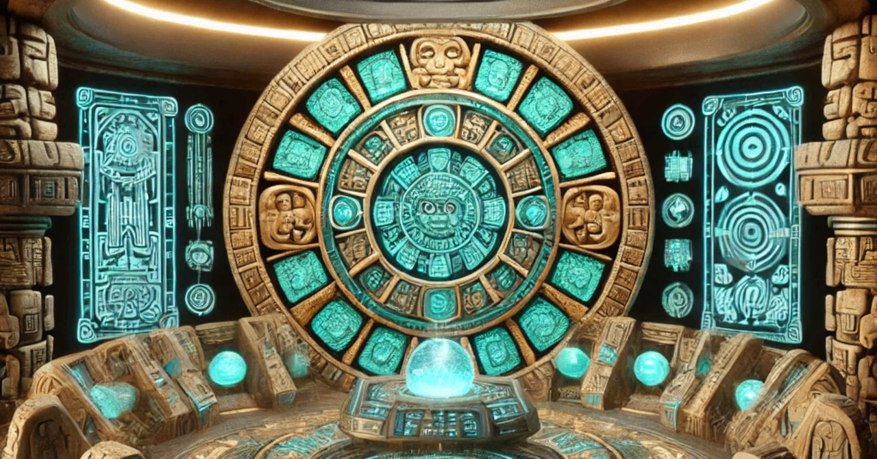 🛸🔣 AIが「パレンケの石棺」を解析して制作したパカル大王の古代マヤ