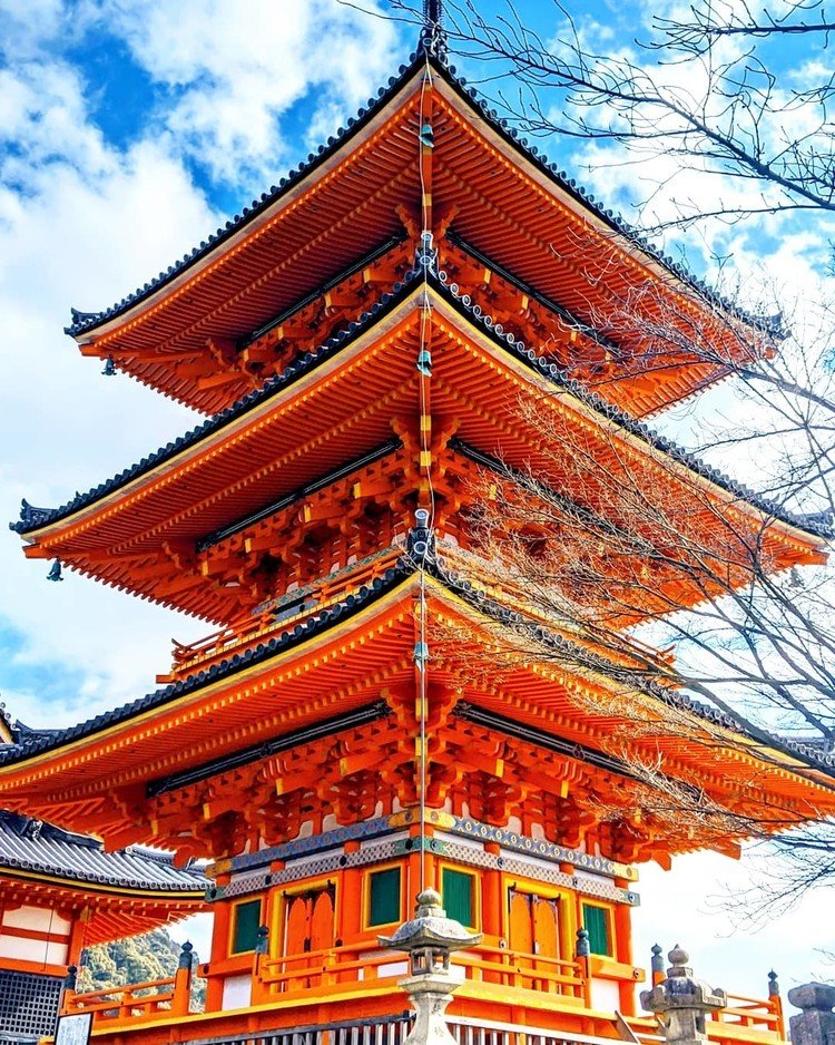 清水寺の三重の塔