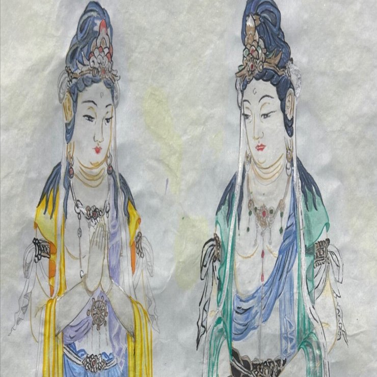 体験者を迎えることで “初心” を思い起こす 【仏画曼荼羅アート