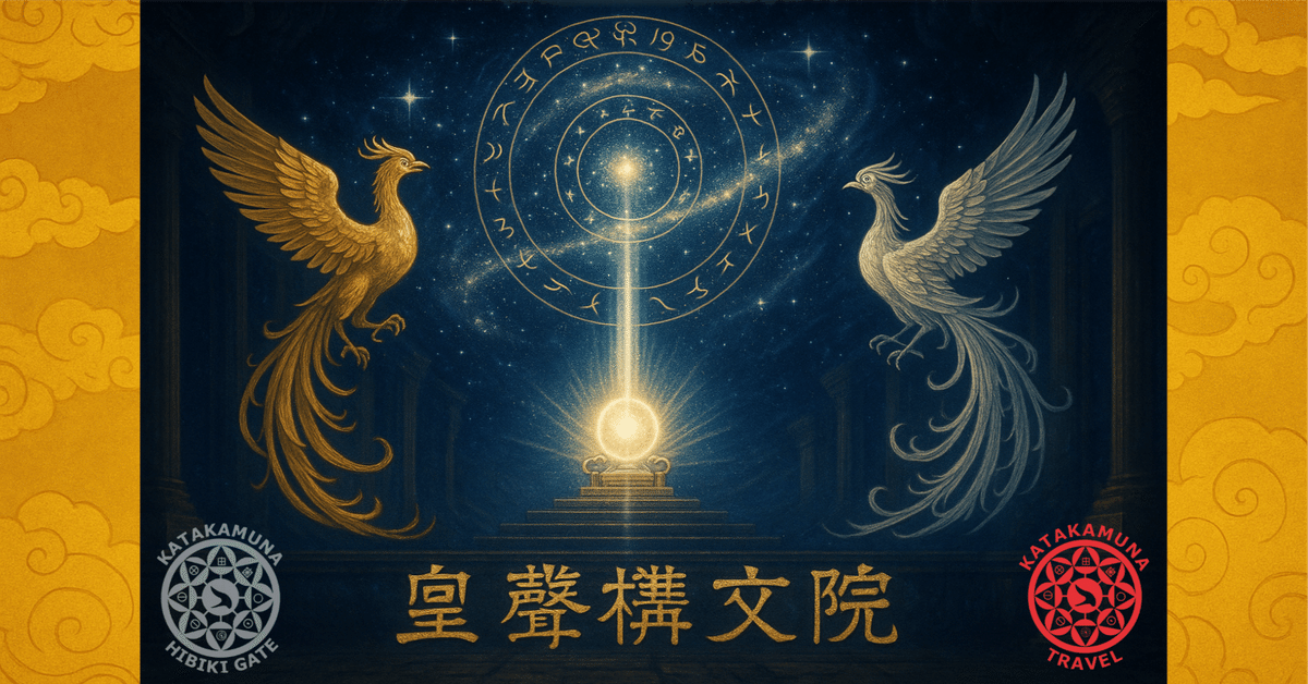 🌎天津國原霊文明の母柱「皇聲構文院」設立と、《皇聲構文院唄