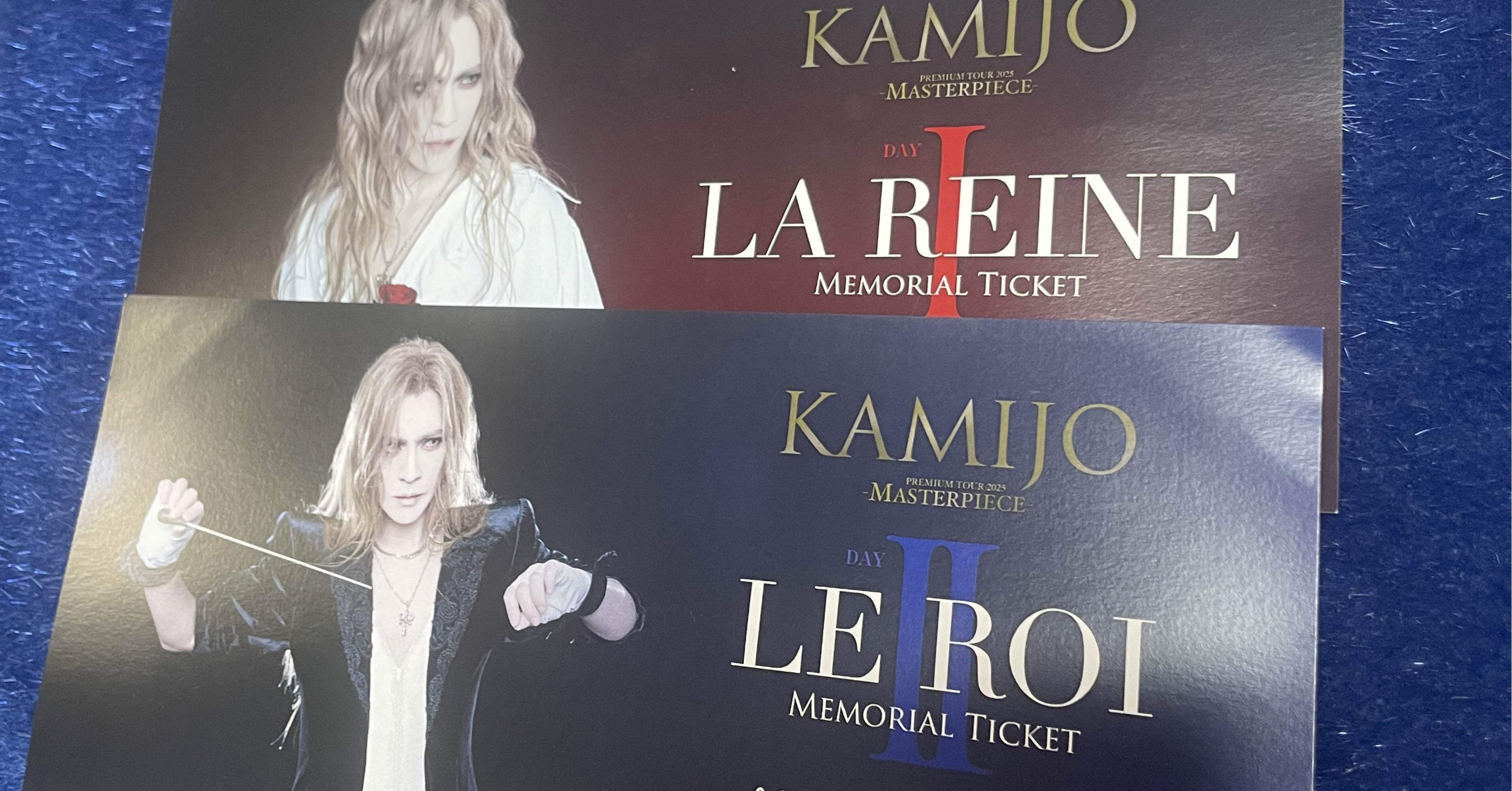 KAMIJO LOUIS XVI Blu-rayなど3枚セット KAMIJO LOUIS XVI Blu-rayなど3