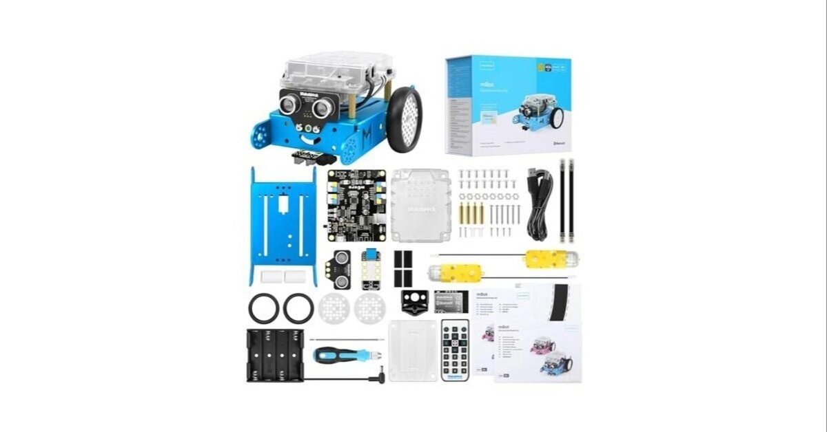 未使用 未組立 Makeblock mBotSTEM 教育ロボットキット Makeblock製プログラミング教育ロボットキット「mBot」の小
