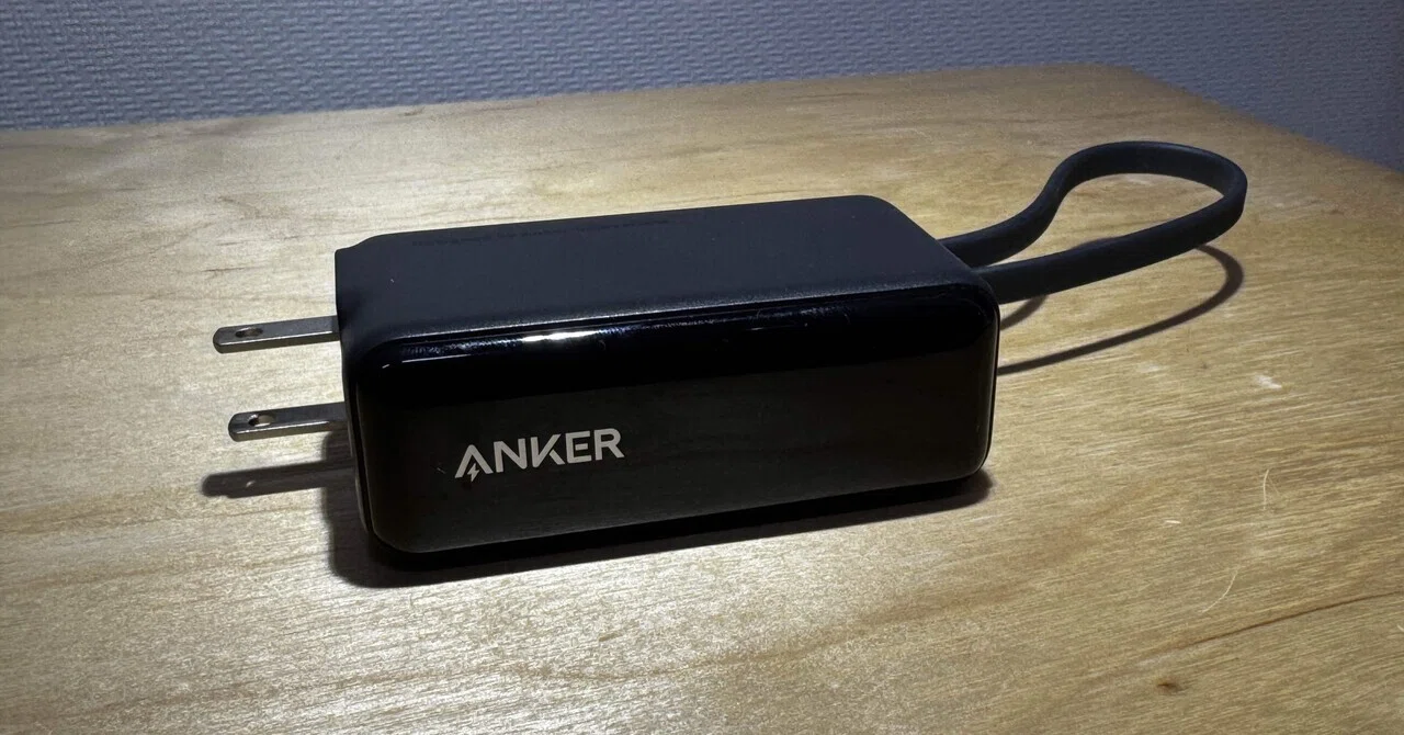 3in1の小型モバイルバッテリー｜Anker Power Bank (30W, Fusion, Built