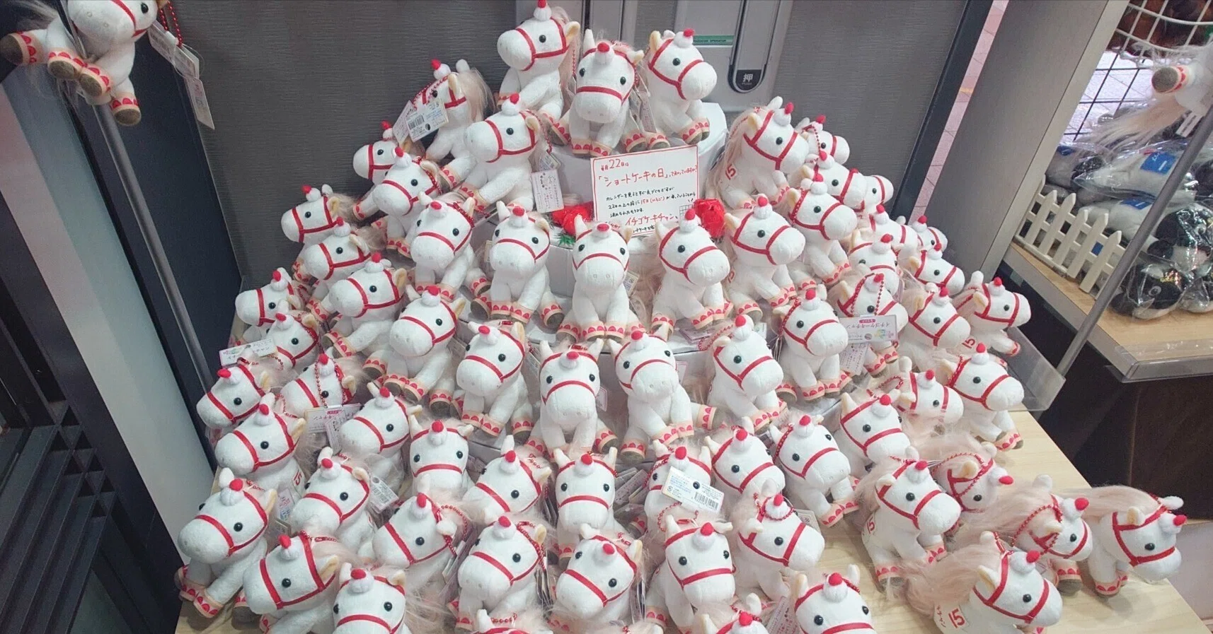 バラ売り可　タグ付き美品　アイドルホースMサイズぬいぐるみ　10体まとめ売り アイドルホースぬいぐるみ 架空ホース 馬の博物館組 ｜デカル(ΦωΦ