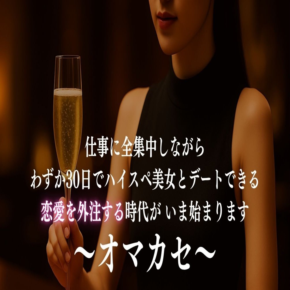 オマカセ」ビジネスマン向けマッチングアプリ運用代行VIPサービス｜オマカセ＠経営者向けマッチングアプリ運用代行