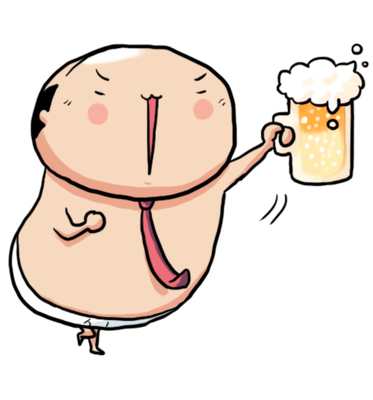 今日は金曜日
お疲れっスー‼️
ヾ(*´∀`*)ﾉ ｷｬｯｷｬｯ♪

#金曜日 #ビール #乾杯 #ブリーフおじさん #イラスト #イラストレーター #アート #アーティスト #デザイン #デザイナー #ふじ #lineスタンプ #beer #cheers #briefs_ojisan #briefs #art #illustration #design #fuji #japan #linesticker