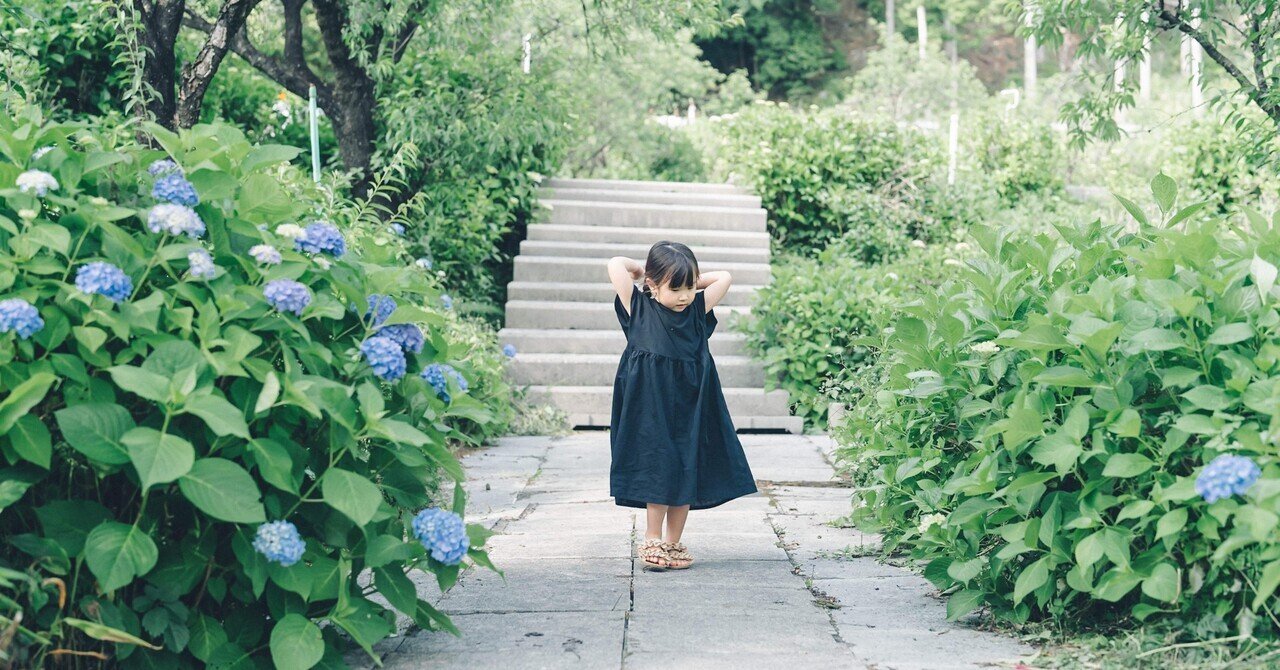 紫陽花と子どもたちとの時間/写真日記｜yuriaphoto