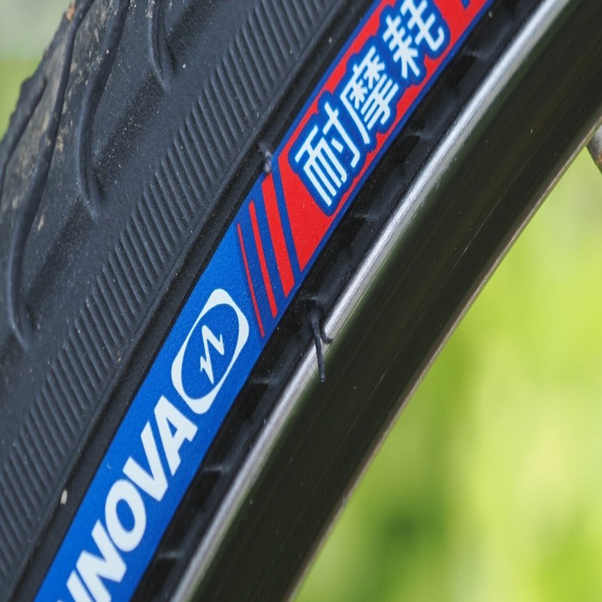 自転車の前輪のタイヤとチューブを交換した｜t.koba