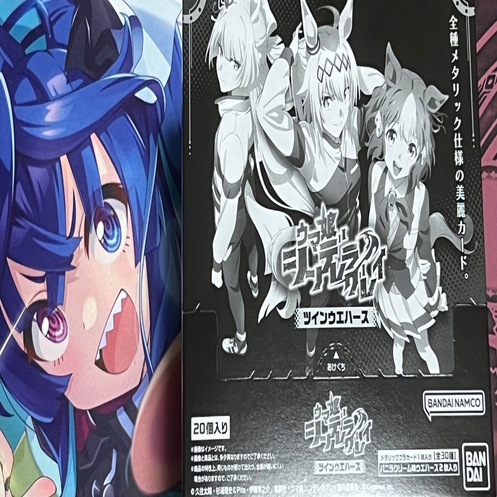 ウマ娘 ウエハース カ－ド コンプ セット フラットケースWH付き ウマ