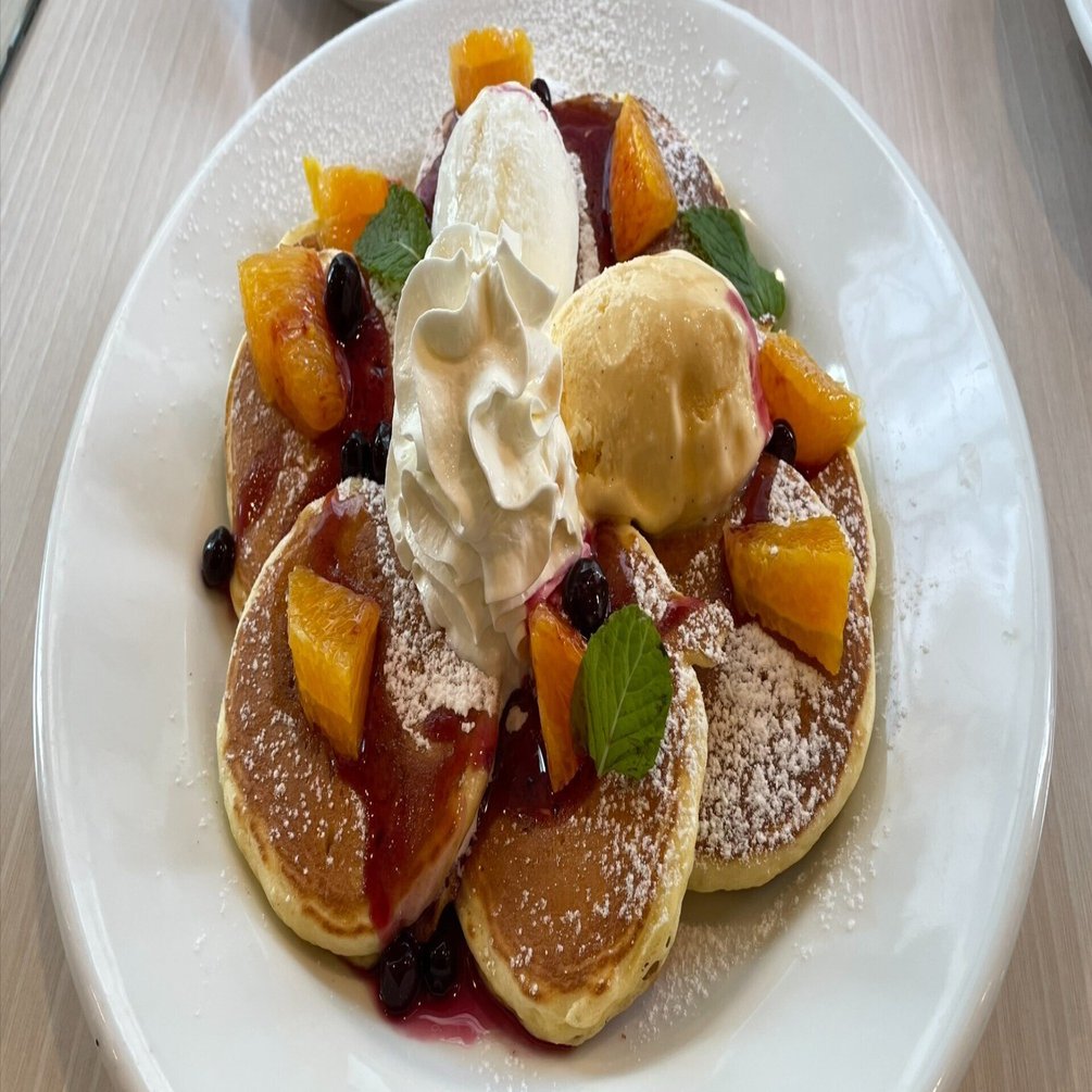 ガーデンパンケーキ～国産小麦粉きたほなみ使用｜ぐっち