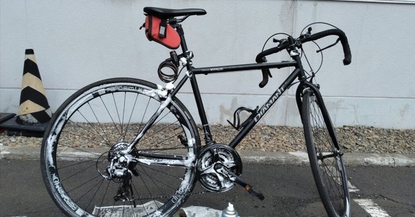 交渉中)FUJI クロスバイク(サイクルコンピュータ+チェーンオイル)