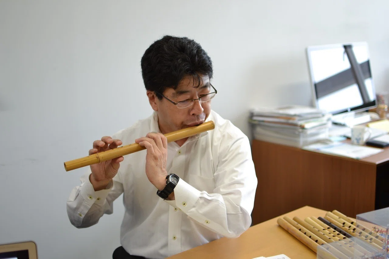 大学教授とベンチャー企業経営の傍ら 手作りの東風笛 こちぶえ 竹製の笛 でアレンジ曲の演奏を楽しむ 後編 東京理科大学薬学部生命創薬科学科 和田猛教授 三木康司 Zen2 0の共同代表が創業したイノベーションの学校zenschool ゼンスクール Note