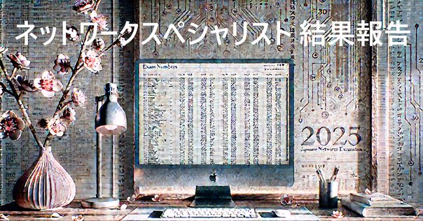 令和7年度春期ネットワークスペシャリスト受験の振り返り｜nagaoka