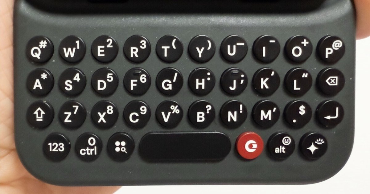 Motorola razr50 ＋ Clicks Keyboard セット Clicks - Keyboard for Motorola Razr Base, Plus (2024 & 2025