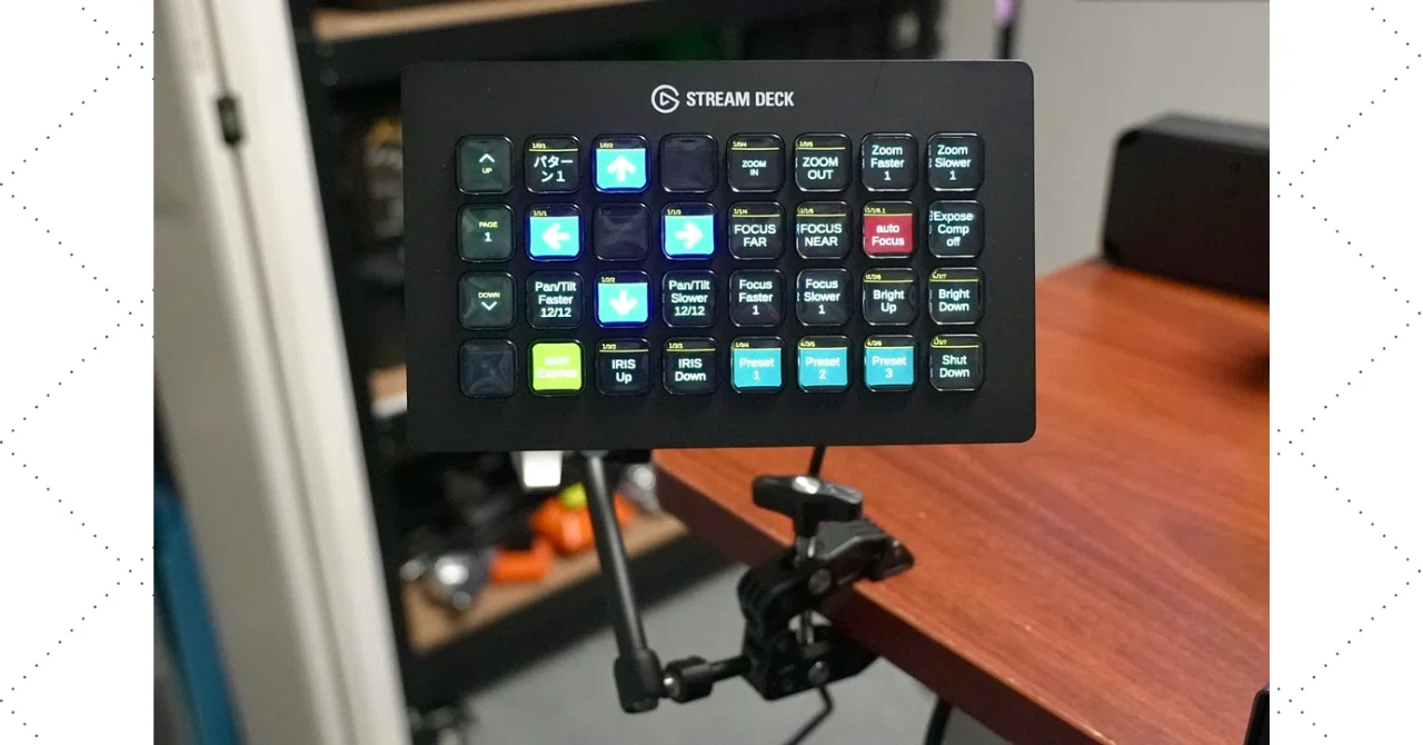 STREAM DECK XLをクランプするためのアダプターがいい感じです｜松井 