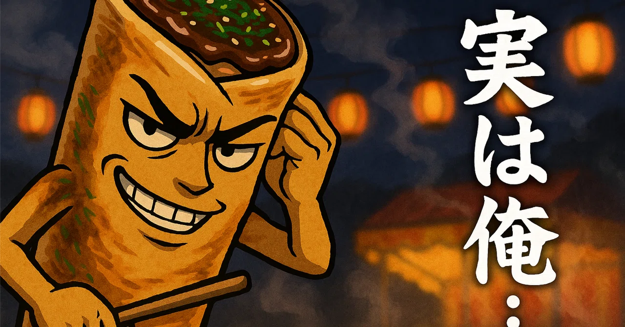 I thought 'Hashimaki' would sell at the food stall, but actually, I ...